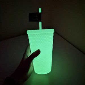 NWT Starbucks Glow in the dark straw cup